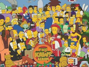 Wah! Lukisan KAWS Ala The Simpsons Ini Terjual di Hong Kong Rp 210 Miliar