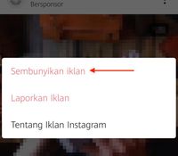 Cara Sembunyikan Iklan Mengganggu di Feed Instagram