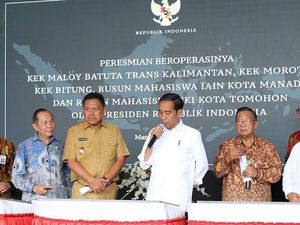 Bareng Gubernur Olly, Jokowi Resmikan Operasi KEK Bitung