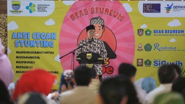 Beas Beureum, Jurus Pemkot Bandung Cegah Stunting