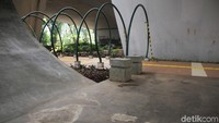 Padahal skatepark tersebut dibangun dengan anggaran mencapai Rp 800 juta.
