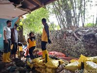 Bangunan SD Ajitunggal Rusak Diterjang Banjir, Siswa Diliburkan