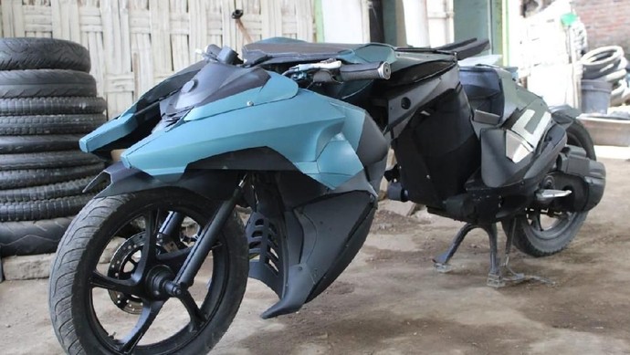 Motor Batman ala Warga Jombang