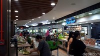 Ada juga food court dengan berbagai macam makanan (Shinta/detikcom)
