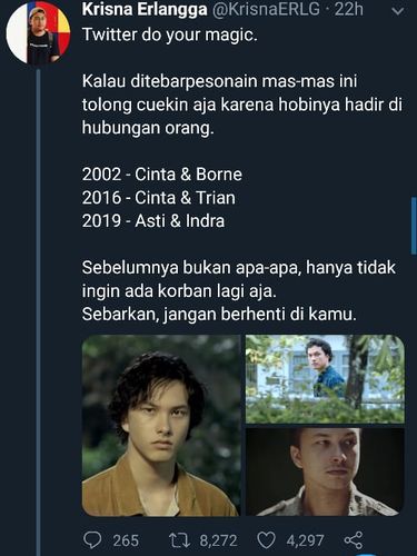 Kocak! Netizen Diminta Waspadai Nicholas Saputra 'Sang Juara di Tikungan'