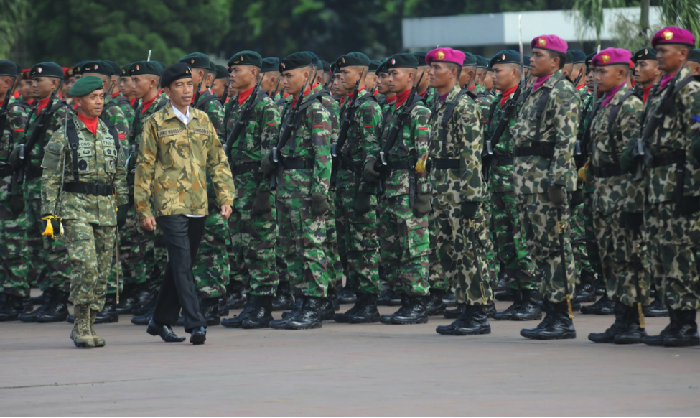 Gagahnya TNI di Era Jokowi