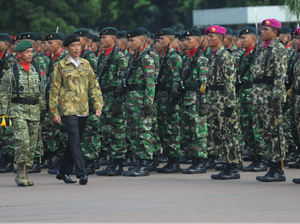 Gagahnya TNI di Era Jokowi