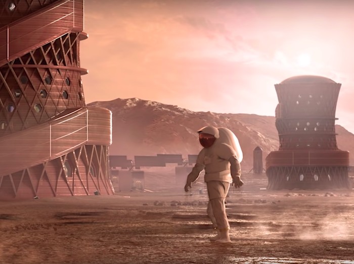 Ilustrasi kolonisasi Mars. Foto: istimewa Ilustrasi kolonisasi Mars. Foto: istimewa
