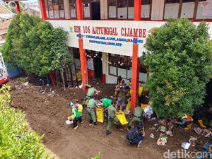 Kelas Rusak Diterjang Banjir, Siswa SD Ajitunggal akan Numpang Belajar