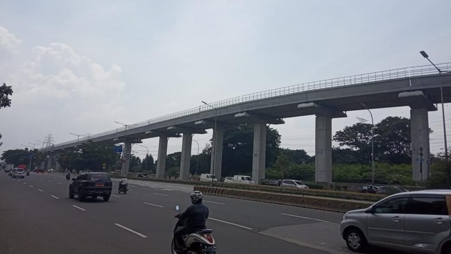 Fakta Jalur LRT Cibubur-Cawang Sudah Tersambung