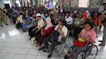 Kaum Difabel Jajal Fasilitas Stasiun Tanjung Priok