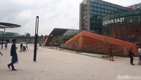 Kawasan Changi City Point juga merupakan ruang terbuka yang nyaman, cocok untuk bersantai (Shinta/detikcom)