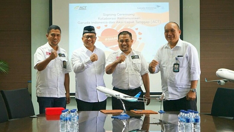 Kolaborasi Kemanusiaan, Garuda Indonesia & ACT Gelar #GIAdoNATION Kolaborasi Kemanusiaan, Garuda Indonesia & ACT Gelar #GIAdoNATION