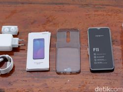 Unboxing F11, Jagoan Portrait Oppo di Kelas Rp 3 Jutaan