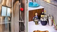 Mobil ini memiliki sejarah yang unik karena sempat digunakan sebagai tempat tinggal oleh para pekerja proyek kereta api di ketinggian 40 kaki. Istimewa/Timeless Travel Trailers.