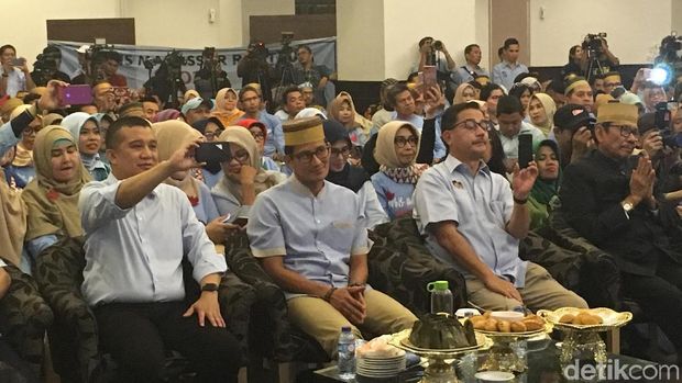 Bareng Erwin Aksa, Sandi Hadiri Deklarasi Dukungan Bugis-Makassar Rantau
