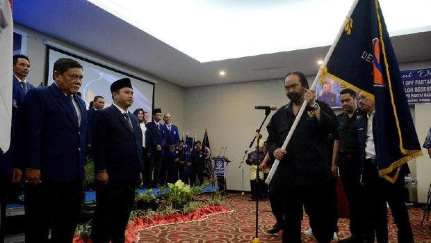 Surya Paloh Targetkan NasDem Raup 6 Kursi DPR dari Sumut