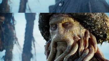 Seperti ini sesungguhnya Davy Jones di Pirates Of The Caribbean: Dead Man’s Chest. Foto: via Trend Chaser