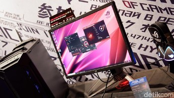 Memiliki refresh rate hingga 144 Hz. Foto: Adi Fida Rahman/detikINET