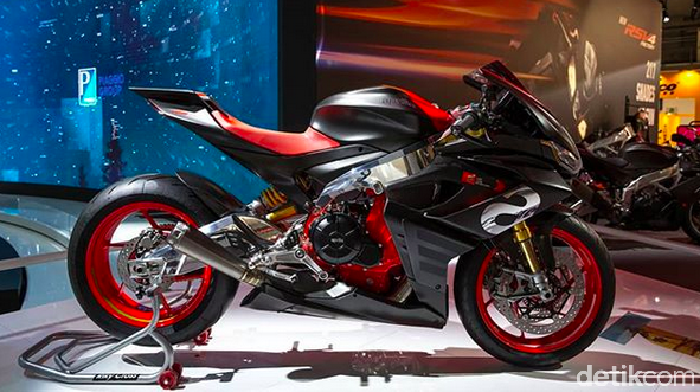 Motor konsep Aprilia RS 660 di EICMA 2018.