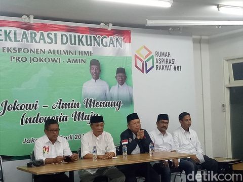 Eksponen Alumni HMI Deklarasi Dukung Jokowi-Ma'ruf Amin