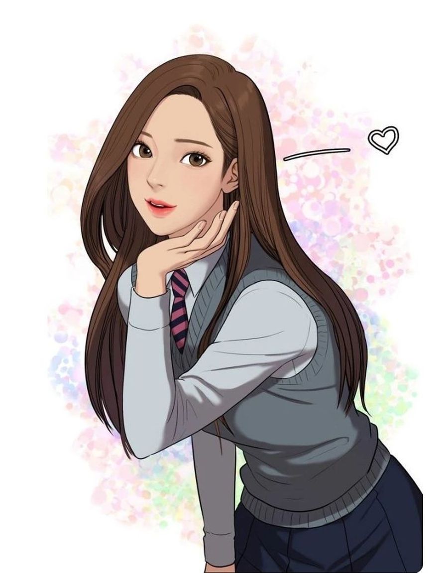 Foto Kecantikan Penulis Webtoon Yang Sangat Mirip Karakter