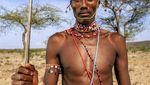 Foto: Suku Terkuat di Afrika, Berburu Singa