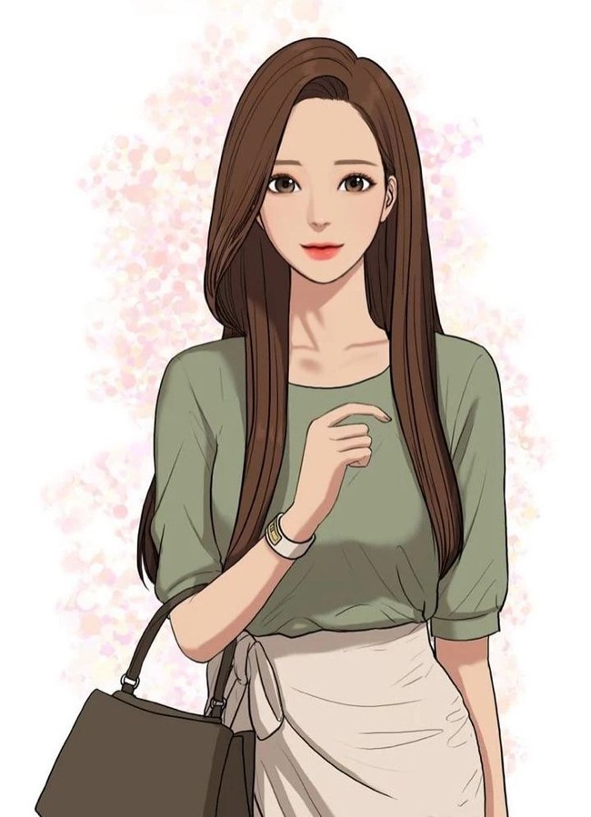 Belakangan terungkap bahwa sosok di balik cerita dan karakter Jukyung adalah seorang wanita yang juga berparas cantik. Bahkan netizen menilai Yaongyi adalah sosok nyata dari karakter Jukyung. Foto: Dok. Webtoon, Instagram/@meow91__