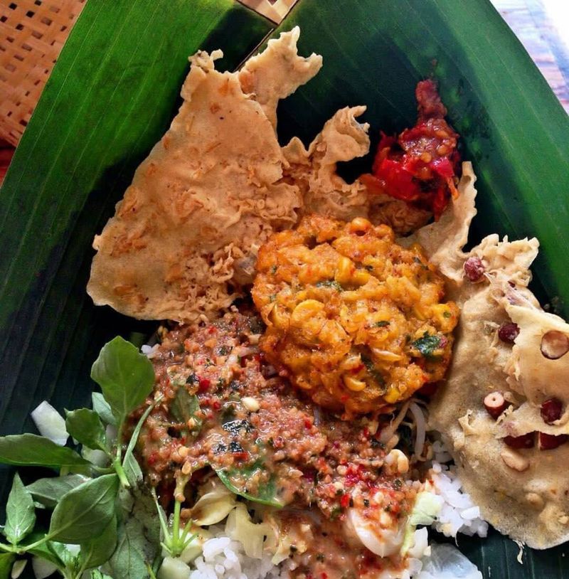 pecel pincuk sarapan sehat