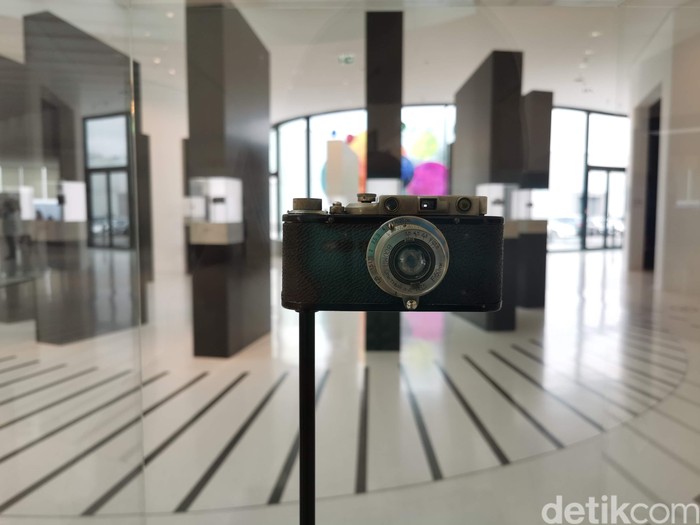 Kamera Leica. Foto: Rachmatunnisa/detikINET Kamera Leica. Foto: Rachmatunnisa/detikINET