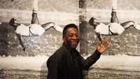 Pada 2021, Pele didiagnosis menderita kanker usus besar atau kanker kolon. (Foto: Mary Turner/Getty Images for Halcyon Gallery)