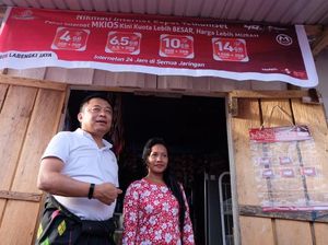 Telkomsel Tancap 4G di Desa Raja Ampat Sulawesi