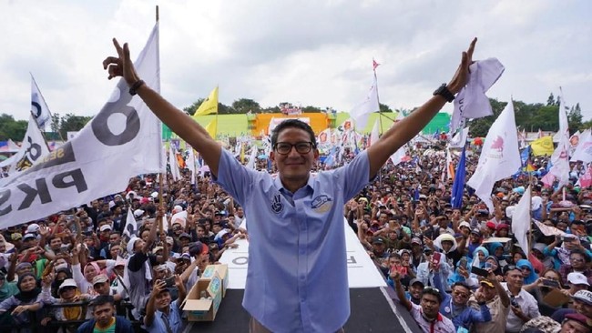 Sandiaga Terkini: Jual Lagi Saham Saratoga, Kontestan Pilpres Terkaya