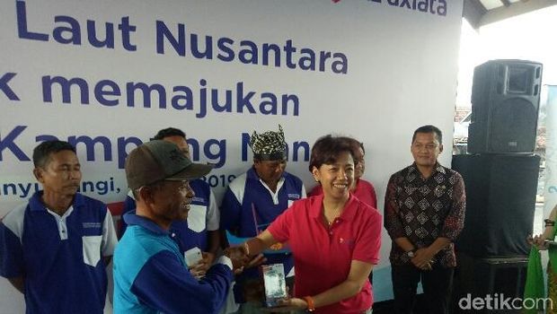 XL Sosialisasikan 'Laut Nusantara' ke Nelayan Banyuwangi, Apa Itu?