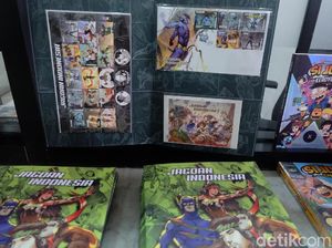 Membawa Misi Kebudayaan, Jagoan Komik Indonesia Hadir dalam Prangko