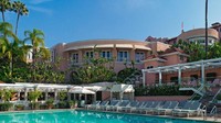 The Beverly Hills Hotel sudah lama menjadi salah satu hotel paling terkenal di dunia. Lokasinya di Sunset Boulevard, Beverly Hills, California, AS (Dorschester Collection)