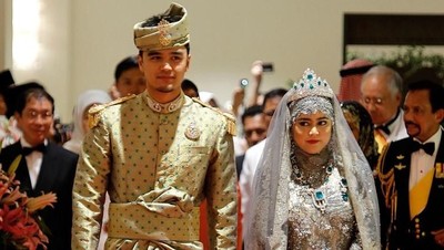 Foto: Intip Mewahnya Pesta Pernikahan Anak-anak Sultan Brunei yang Super Kaya