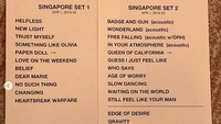 Ataupun saat di Singapura, di mana tak ada lagu Why Georgia. Dok. Instagram/johnmayer