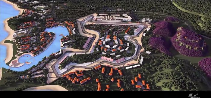 MotoGP Pamer Cantiknya Sirkuit Mandalika di Indonesia
