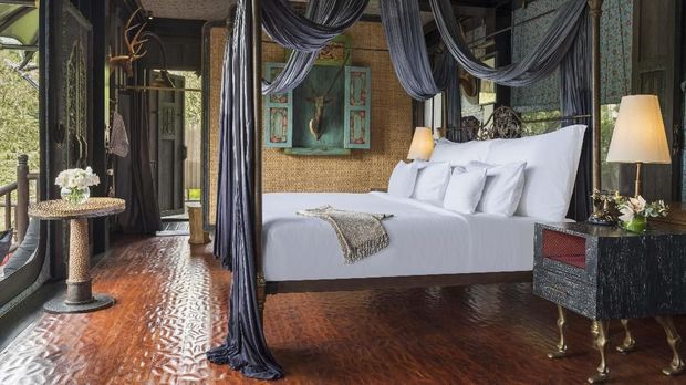 Ada Hotel Mewah di Tengah Rimbunnya Hutan Ubud