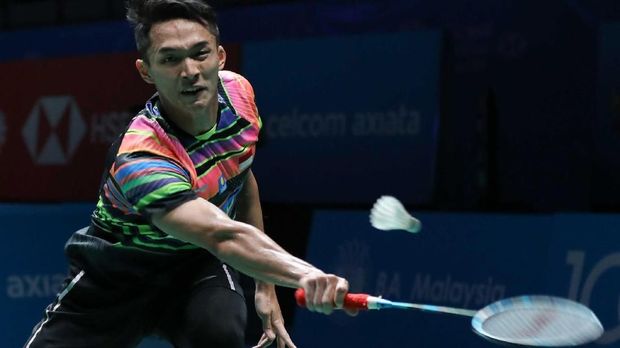 Jonatan Christie merebut gelar BWF World Tour pertamanya.