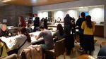 Foto: Sakura Lounge di Bandara Narita yang Manjakan Traveler