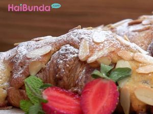 Resep Almond Creme Croissant, Pendamping Lezat Menyeruput Kopi
