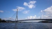 Jembatan Raja Isteri Pengiran Anak Hajah Saleha, salah satu ikon Brunei (iStock)