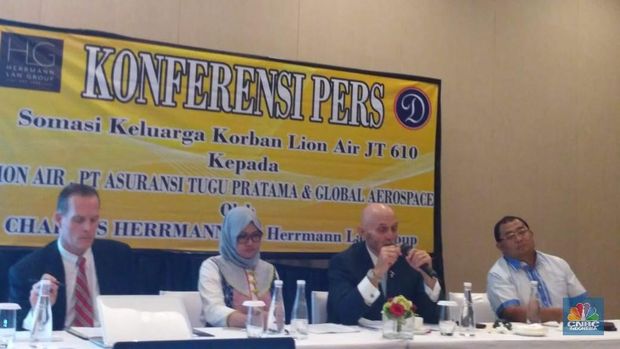 Keluarga Korban JT-610 Somasi Lion Air Cs, Minta Rp 1,254 M