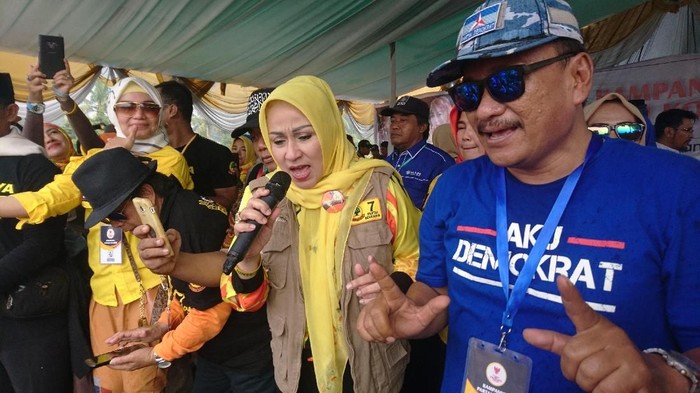 Mamiek Soeharto Minta Warga Cilegon Coblos Parpol Koalisi Prabowo