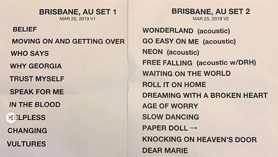 Jelang Konser John Mayer Lihat Setlist Konsernya Dulu