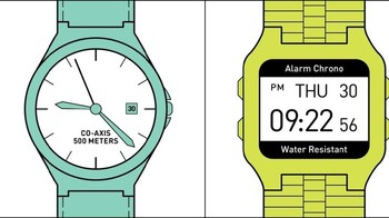 Jam bentuk bulat atau kotak? Foto: João Rocha