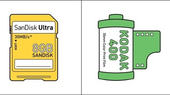 SD Card atau film? Foto: João Rocha