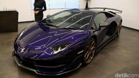 Aventador SVJ juga turut ditampilkan di Lamborghini Jakarta Show-Case.